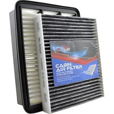 Engine Cabin Air Filter Combo Set For Mazda Cx-9 2016-2021 L4 2.5l