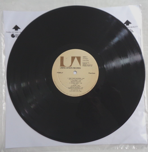 Family: Fearless 1971 United Artists UAS-5562 4-Layer Gatefold A-1/B-1 Press VG+ - Imagen 16 de 17