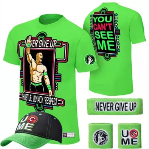 Hat T-shirt Wristbands for John Cena Costume gift jogger mens children boys * - Picture 14 of 30