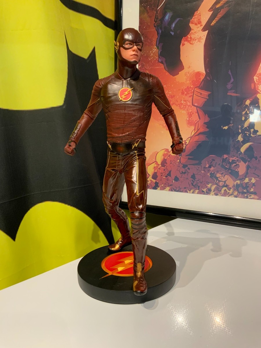 Flash Statue Grant Gustin CW TV | eBay