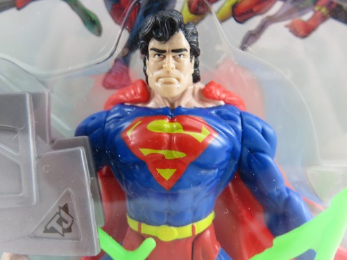 Total Justice SUPERMAN Krptonite Ray Emitter Action Figure NEW 1996 Kenner - Picture 2 of 3