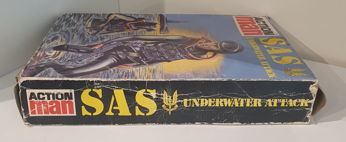 Gi Joe Vintage 1964-83 Action Man SAS Boxed Underwater