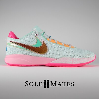 NIKE LEBRON XX 20 EP ‘TIME MACHINE’ Nike Lebron XX 20 'Time Machine' Barely Green Sneaker, Size