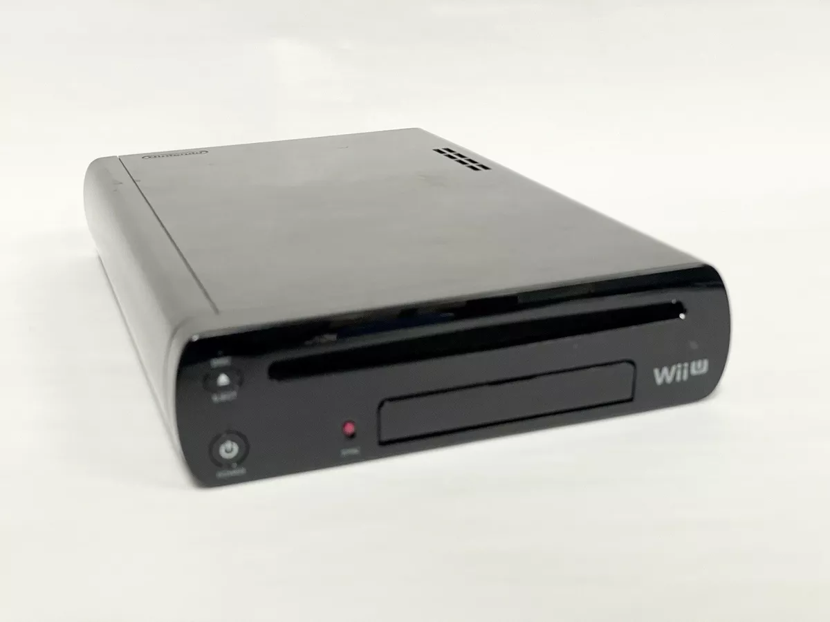 Restored Nintendo Wii U Console Black 32GB (Refurbished) 