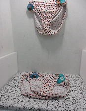 Vanity Fair Women's 6 pairs 18291 Beyond Comfort Bikini White Print  6/M New