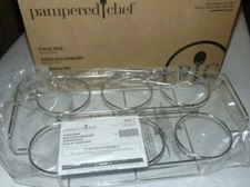 NEW in Box PAMPERED CHEF Extra Freezer Bowl Rack # 100153 NO Bowls Ships Free