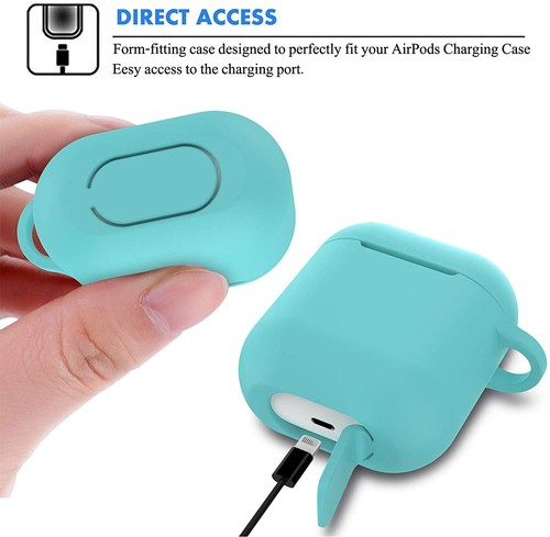 Funda protectora de silicona a prueba de golpes para AirPods 1a/2da generación - Imagen 22 de 34