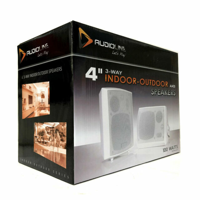 Indoor Outdoor Speaker Audio Waterproof 