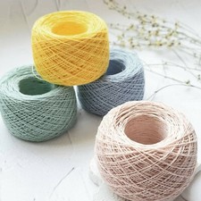 Linen yarn, Lithuanian linen lace yarn, 100 Linen, in 1.8 oz balls 60 COLORS