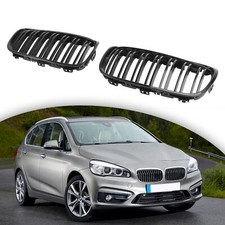 Gloss Black Front Grill Grille Fit BMW 2 Series Gran Tourer F45 F46 2015-2018 UK