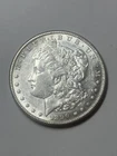 1890 S Morgan Dollar AU+