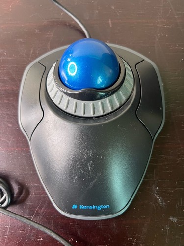 Kensington Orbit Trackball M01047 K72337 2-Button Optical Mouse with Scroll Ring - Picture 2 of 4