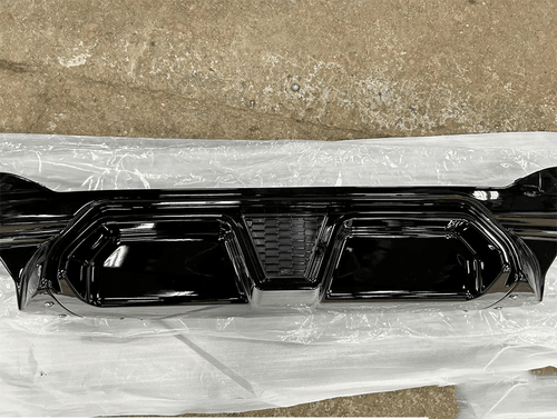 Se adapta a BMW G30 G38 F90 530i M5 2018-2023 negro brillante difusor trasero difusor - Imagen 7 de 15