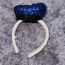 Donald Duck HeadBand Sequins Hat Tokyo Disney Resort Store Japan Used