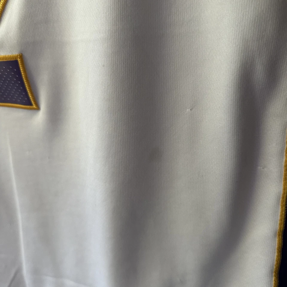 Camiseta de baloncesto blanca de la NBA Los Angeles Lakers para hombre 50 #2 Nike Foto 2 de 4