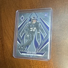 Panini Phoenix 2024 Football Adisa Isaac Ravens Rookie RC #152 Trading Card. rookie card picture