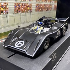 Slotit 1:32 McLaren M8D Paul Newman Can-Am 1971 Black Gold Metal Used zz8