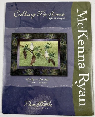 McKenna Ryan Calling Me Home A HYMN FOR HER Quilt Block Pattern 5 Pine Needles - Image 1 of 4