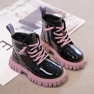 2025 Winter Kinderschuhe Mädchen Jungenschuhe Baumwolle Boots Schnee Stiefel