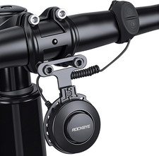 Electric Bike Horn 120Db - 4 Sound Modes Volume Adjustable, Suspension Mounted