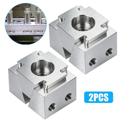 2PCS M6 Bidirectional OK Clamp Fixture CNC Machining Side Clamp Workholding Tool