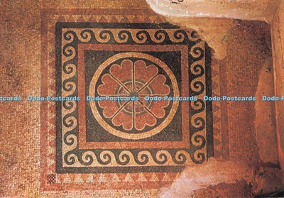 D279442 Masada antiker Mosaikboden aus der Herodianerzeit Palphot