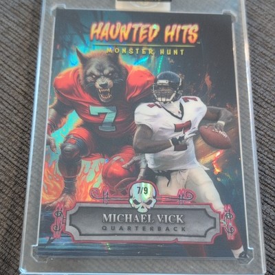 Wild Card 2025 Haunted Hits Monster Hunt Jersey Michael Vick #HHJ3WW-MV 7/9