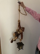 Seilbub mit Laterne, Kletterer mit Seil und Laterne, aus Berchtesgaden