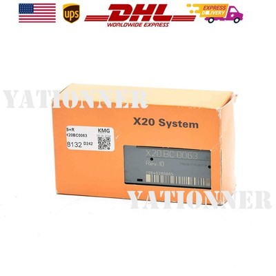 US Free TAX B&R X20 Bus Controller, 1 Profibus DP Interface, X20BC0063 X20