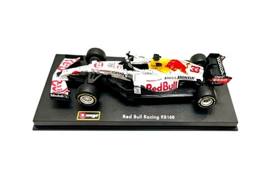#ad RED BULL FORMULA 1 RB16B MODEL CAR DIECAST 1 43 Scale COLLECTIBLE HONDA no Box $49.99