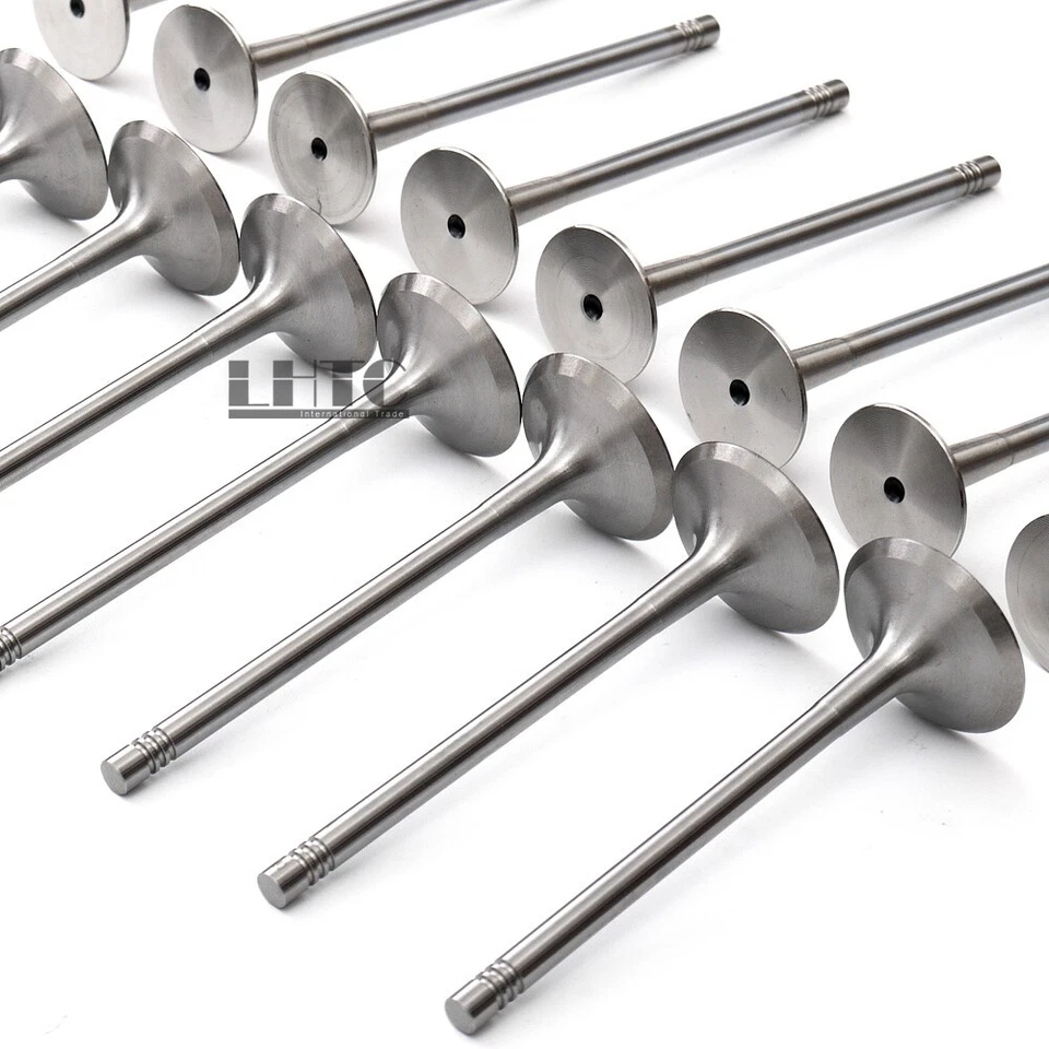 16x Válvulas de escape de admisión de motor para VW GTI GLI AUDI A3 A4 Q5 Seat 1.8 2.0 TFSI Foto 4 de 4