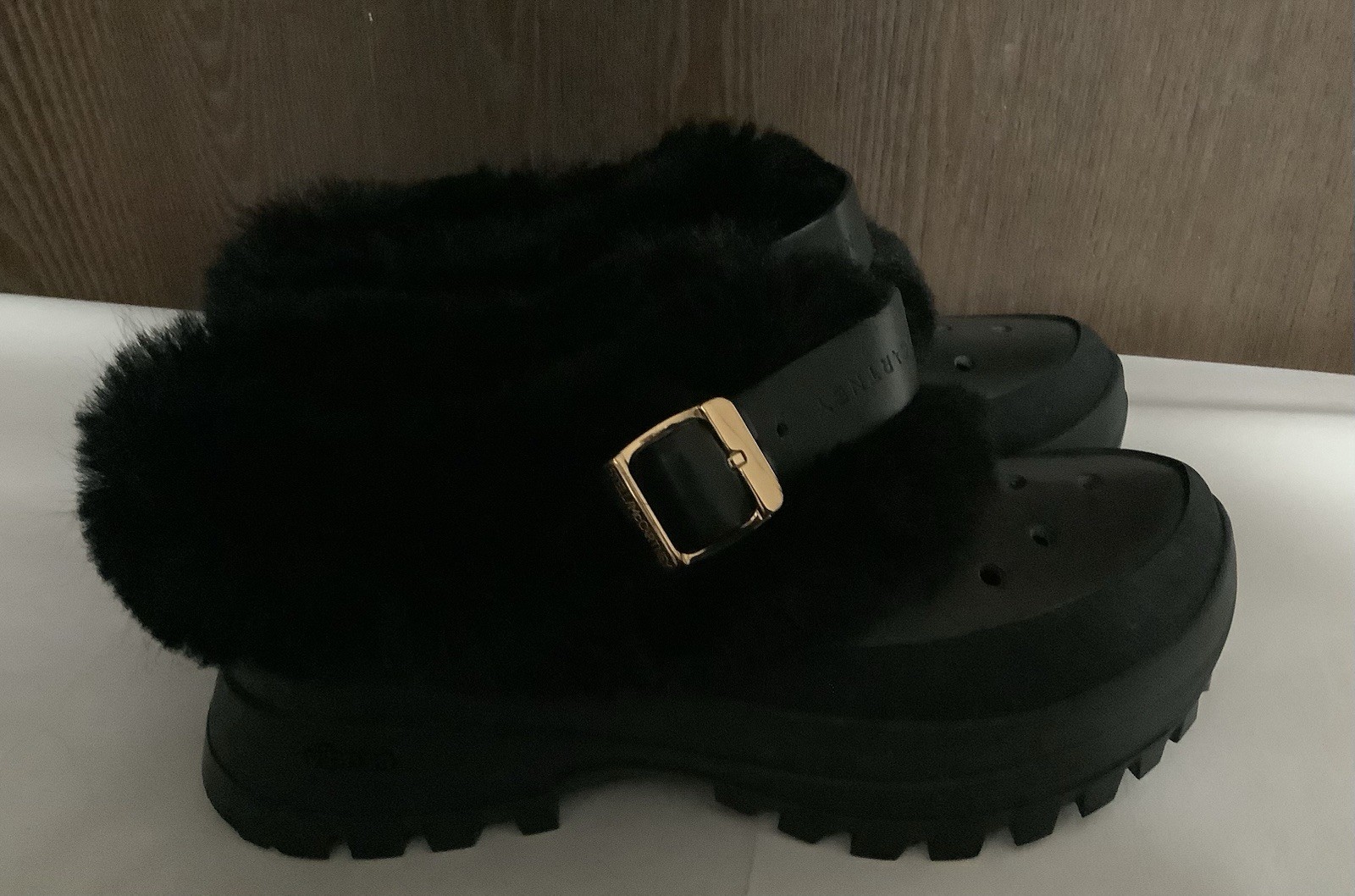 Stella McCartney Women’s Crocs Mules New Without Box Size 7 US ;UE 37, Black image 7
