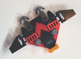 LEGO DC COMICS SUPERHEROES NIGHTWING'S JETPACK BUILD ONLY USED FROM 76011