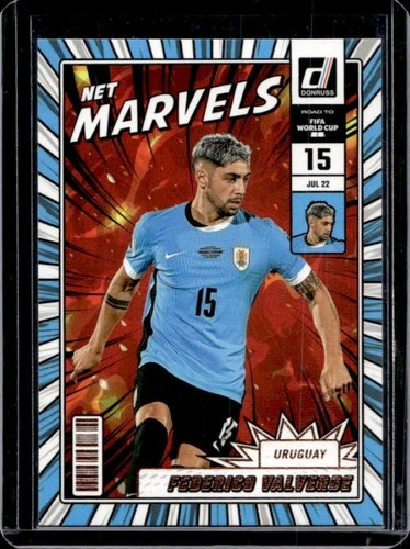 2025-26 Donruss Road to FIFA World Cup 26' Federico Valverde Net Marvels #16