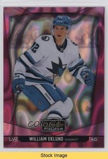 2024-25 O-Pee-Chee Platinum Pink Magma William Eklund #19 READ 1mz4