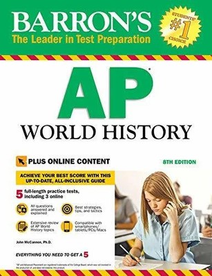 AP World History: With Online Tests (Barron's Buch Barrons Educational Series