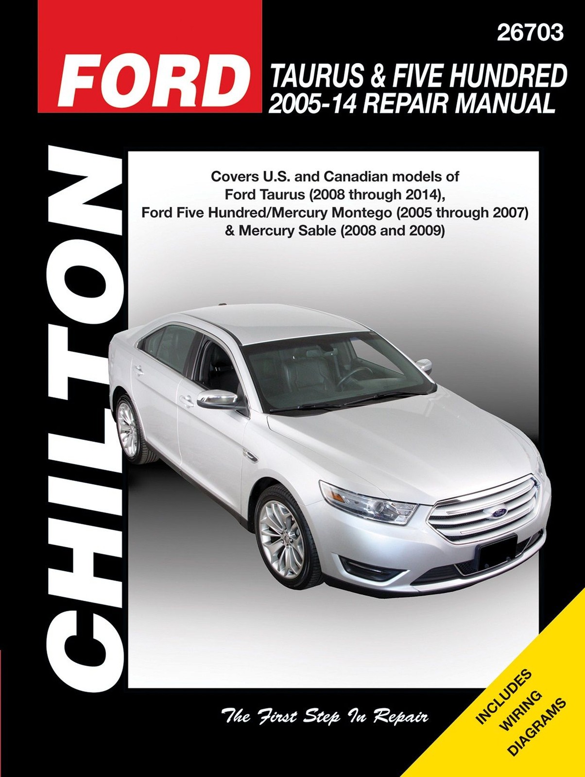 Manuel de réparation Chilton Ford Taurus 2008-2014 pour restaurer la transmission