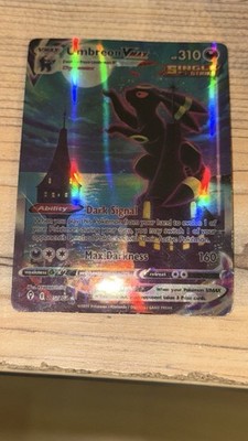Pokémon Umbreon VMAX 215/203 Evolving Skies Alt Art Moonbreon   Played