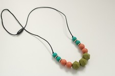 Silicone nursing necklace Mothers day gift Breasfeeding Fidget necklace