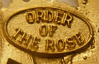 10K Gold Order Of The Rose Heart Beta Sigma Phi Sorority Pin Pendant 6.3 Grams — photo 9
