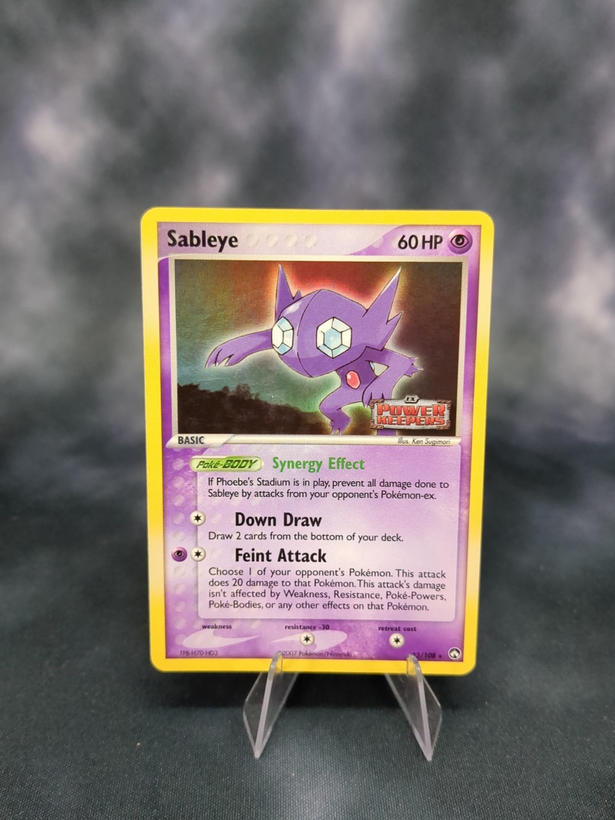 Sableye 22/108 Power Keepers Reverse Holo