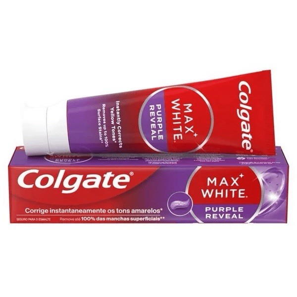 Dentifrice Colgate Max White Purple Reveal le geste beauté du matin pour un sourire éclatant