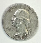 1956 - D Washington Quarter - Free Shipping