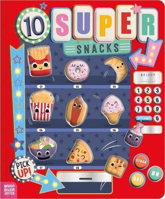 Cara Jenkins 10 Super Snacks (Gebundene Ausgabe) Count Down Board Books
