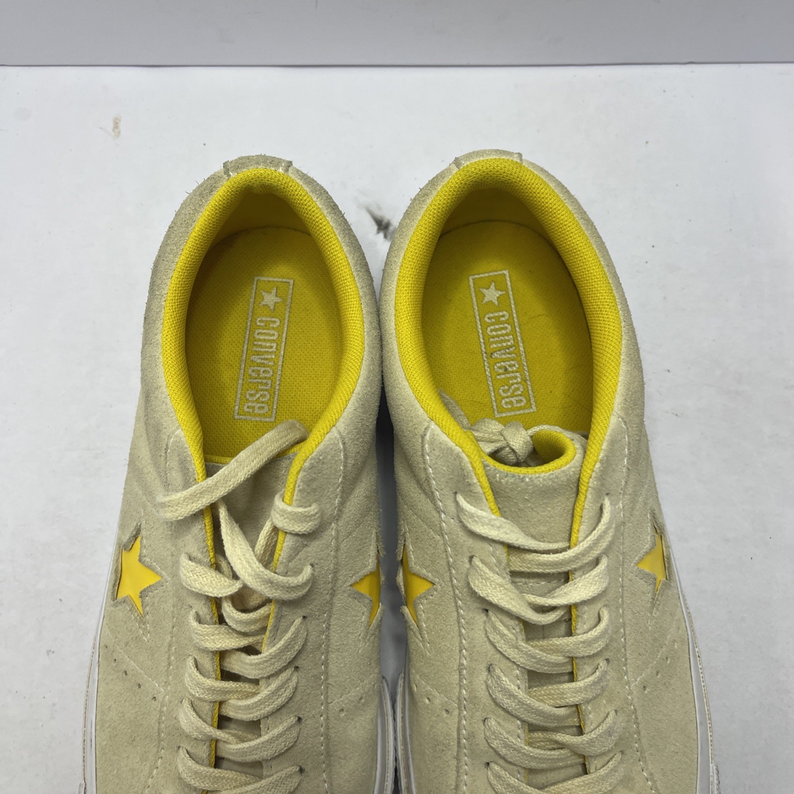 SAOLA Scarpe Unisex Converse One Star Pelle OX Vaniglia Solar 159814C Taglia 8 5 Uomo