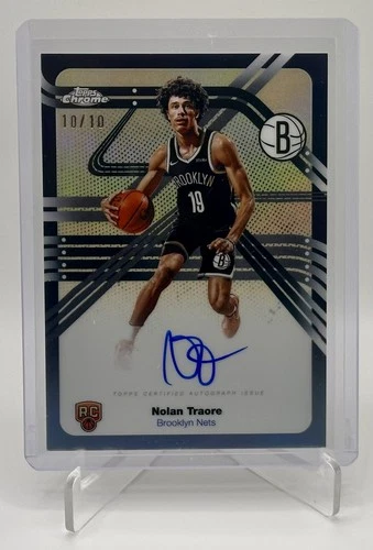 2025 Topps Chrome Nolan Traore Next Stop Signatures (RAW)