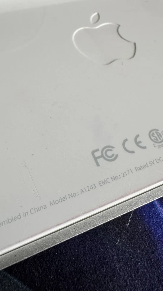 Original Apple Mouse (M5749) and Apple Pro Keyboard (A1243) QWERTY US English - Image 4 of 4