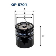 Ölfilter für Opel Manta B 58 53 Meriva A X03 Omega V87 V94 Rekord E id59188