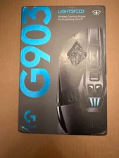 Logitech G903 LIGHTSPEED Wireless Gaming Mouse W/Hero 25K Sensor (Black) - NEW