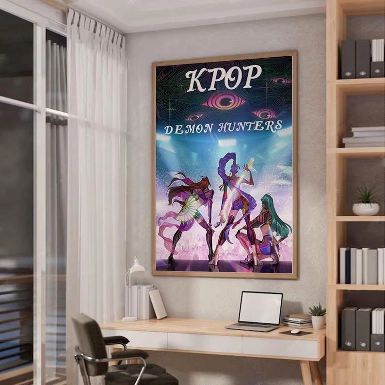 KPop Demon Hunters (2025) Movie Poster